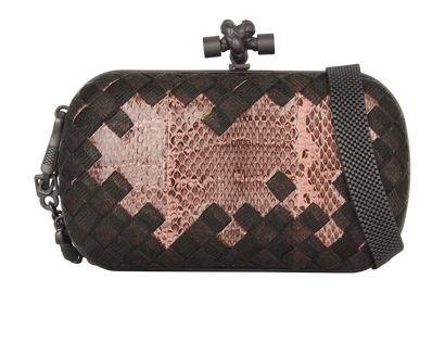 Mesh Knot Clutch, front view